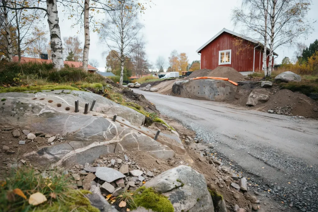 stenspr ckning eller bergspr ngning p tomten s v ljer du r tt metod f r ett s kert och smidigt markarbete