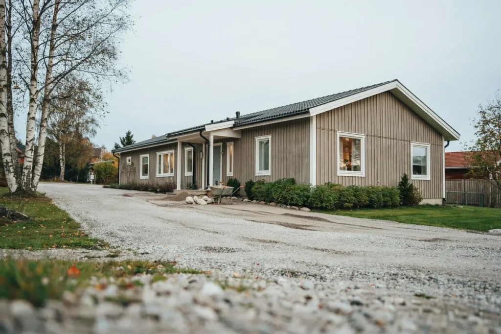 laga grusv g och potth l vid huset i kersberga